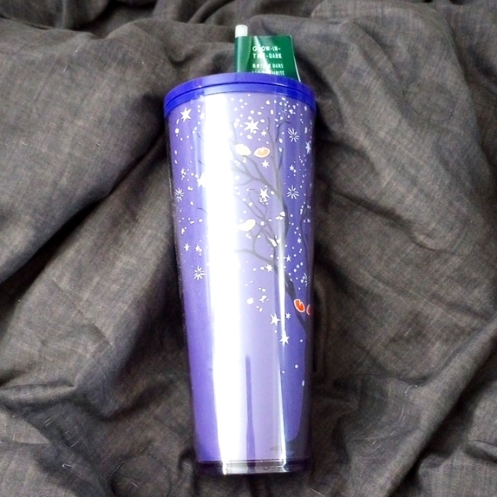 Starbucks NWT Halloween glow-in-the-dark edition